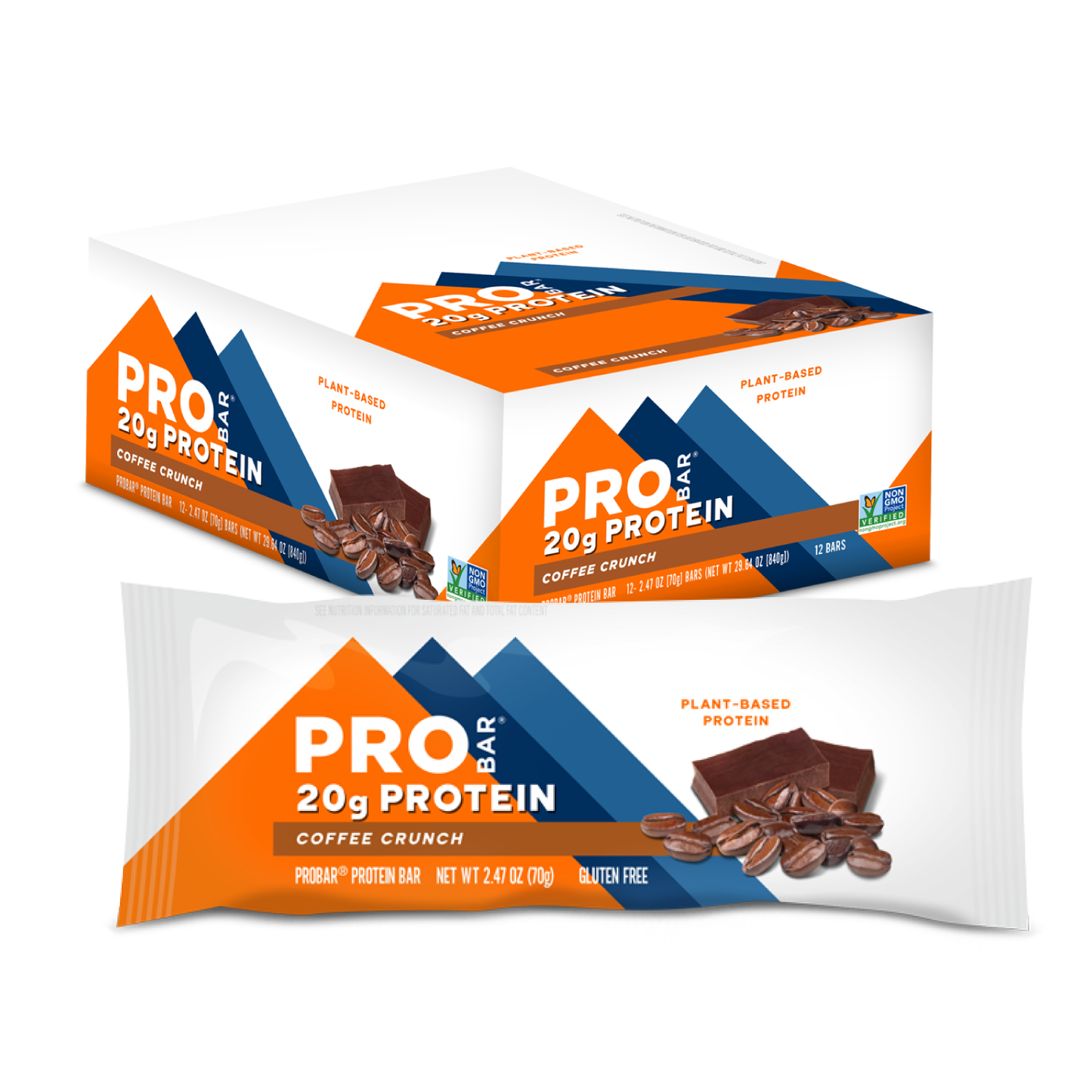 Coffee Crunch 2.47 oz Bar 12-Pack