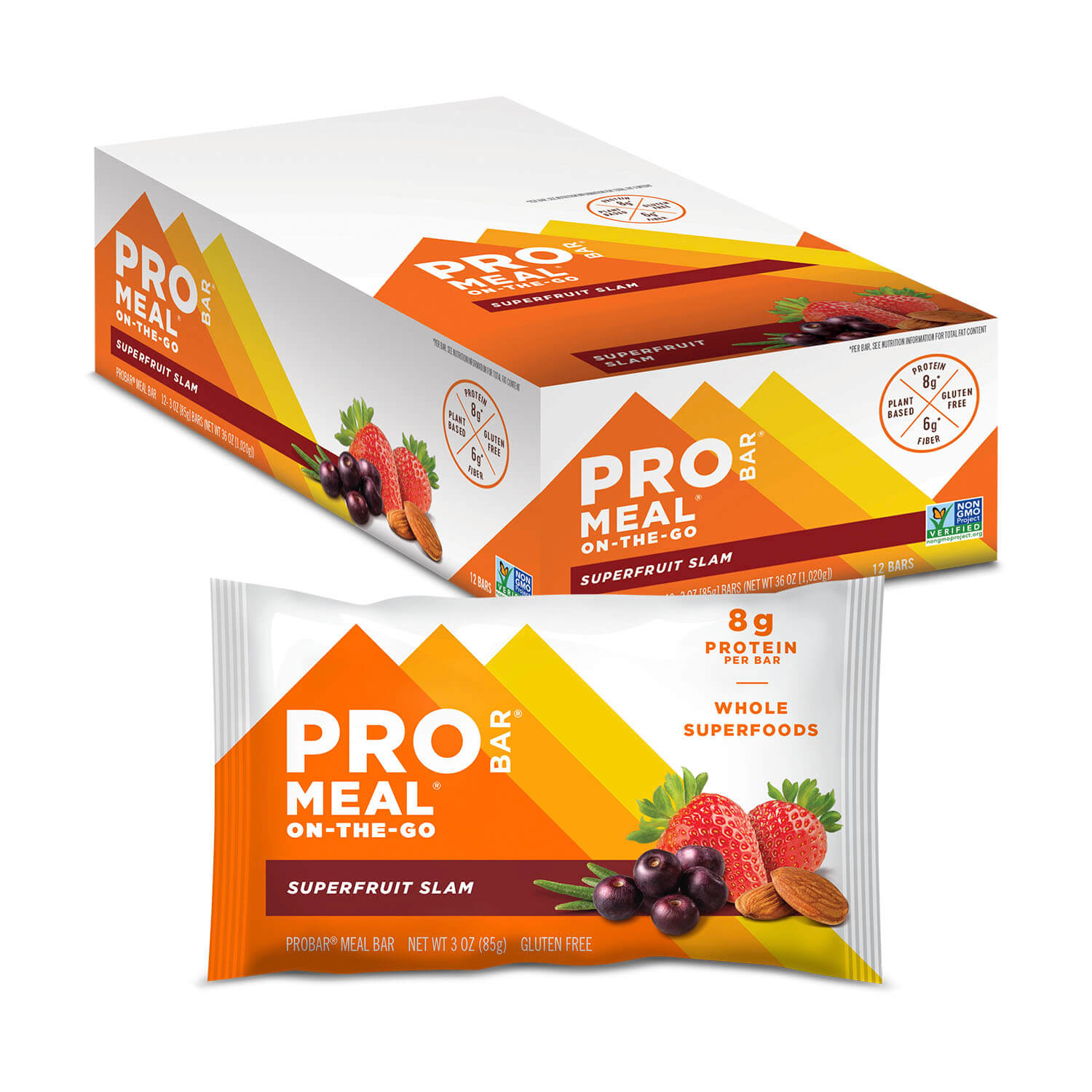 Superfruit Slam Meal Replacement Bar 12-Pack – PROBAR