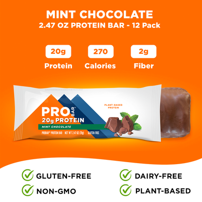 Mint Chocolate 2.47 oz Bar 12-Pack