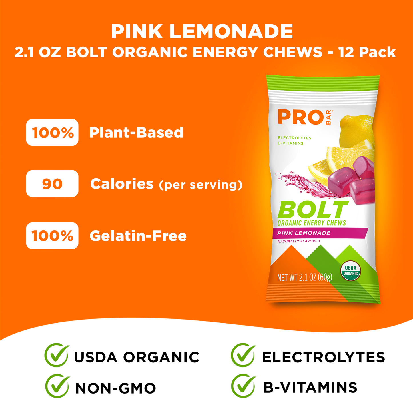 Pink Lemonade 2.1 oz. Pouch 12-pack