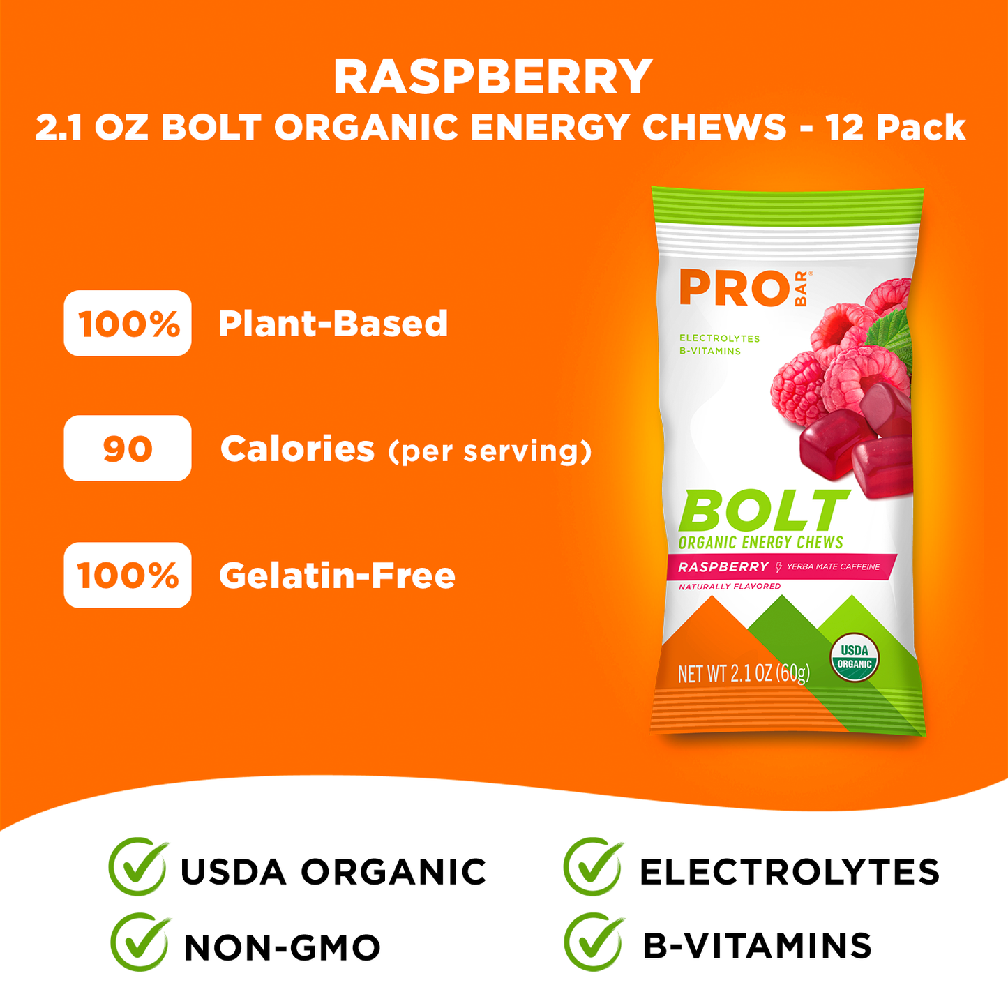 Raspberry 2.1 oz. Pouch 12-pack