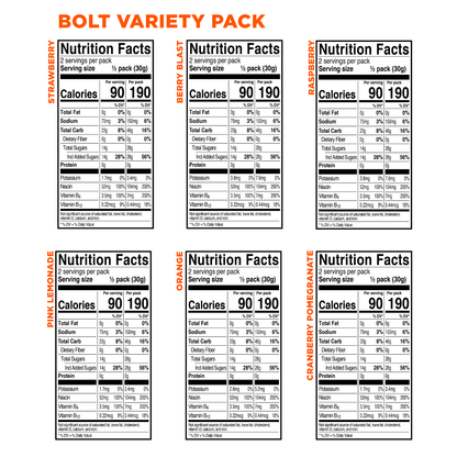 BOLT Variety 2.1 oz. Pouch 12-Pack