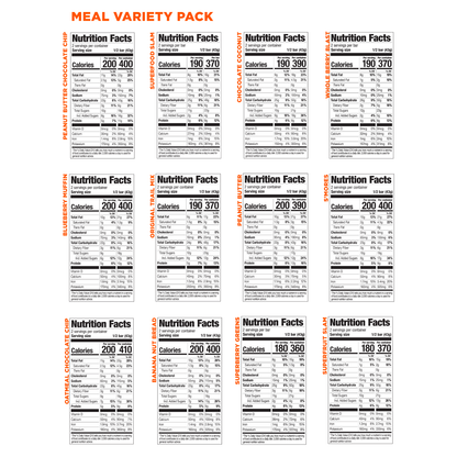 Variety MEAL 3 oz. Bar 12-Pack