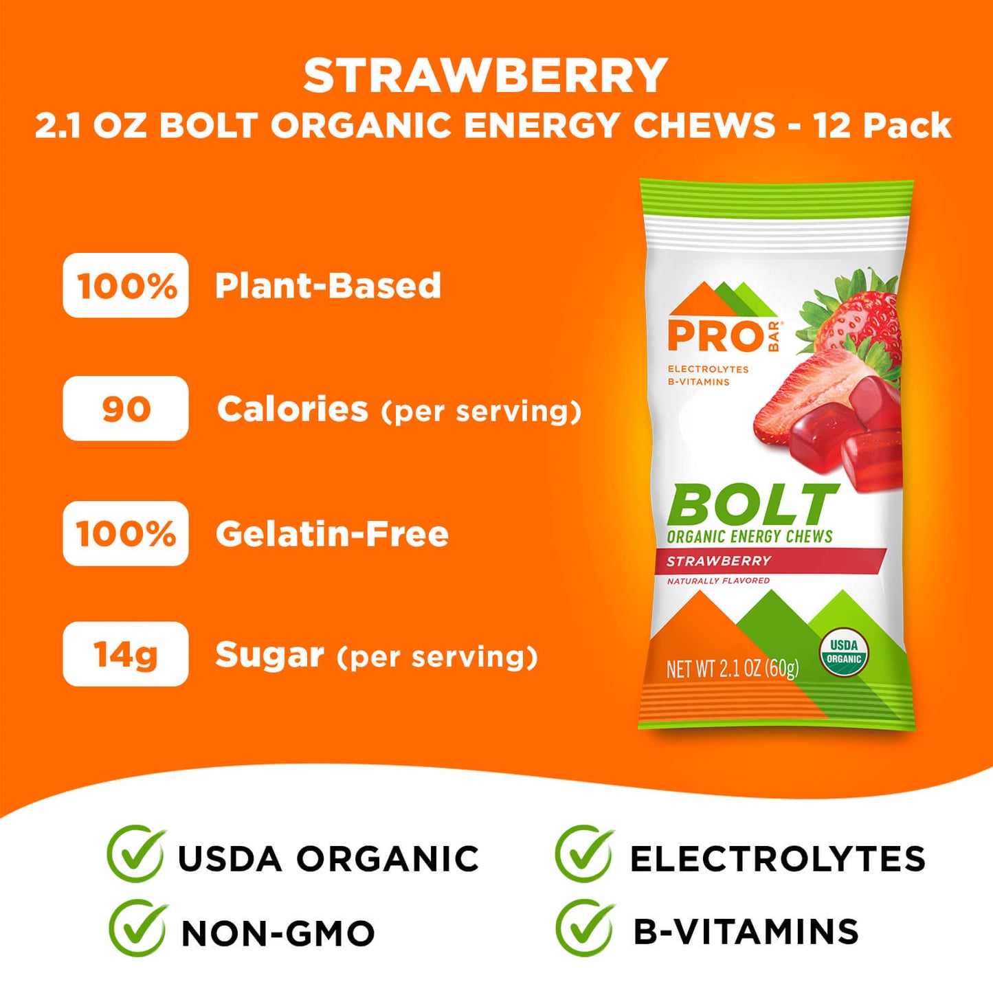 Strawberry 2.1 oz. Pouch 12-pack