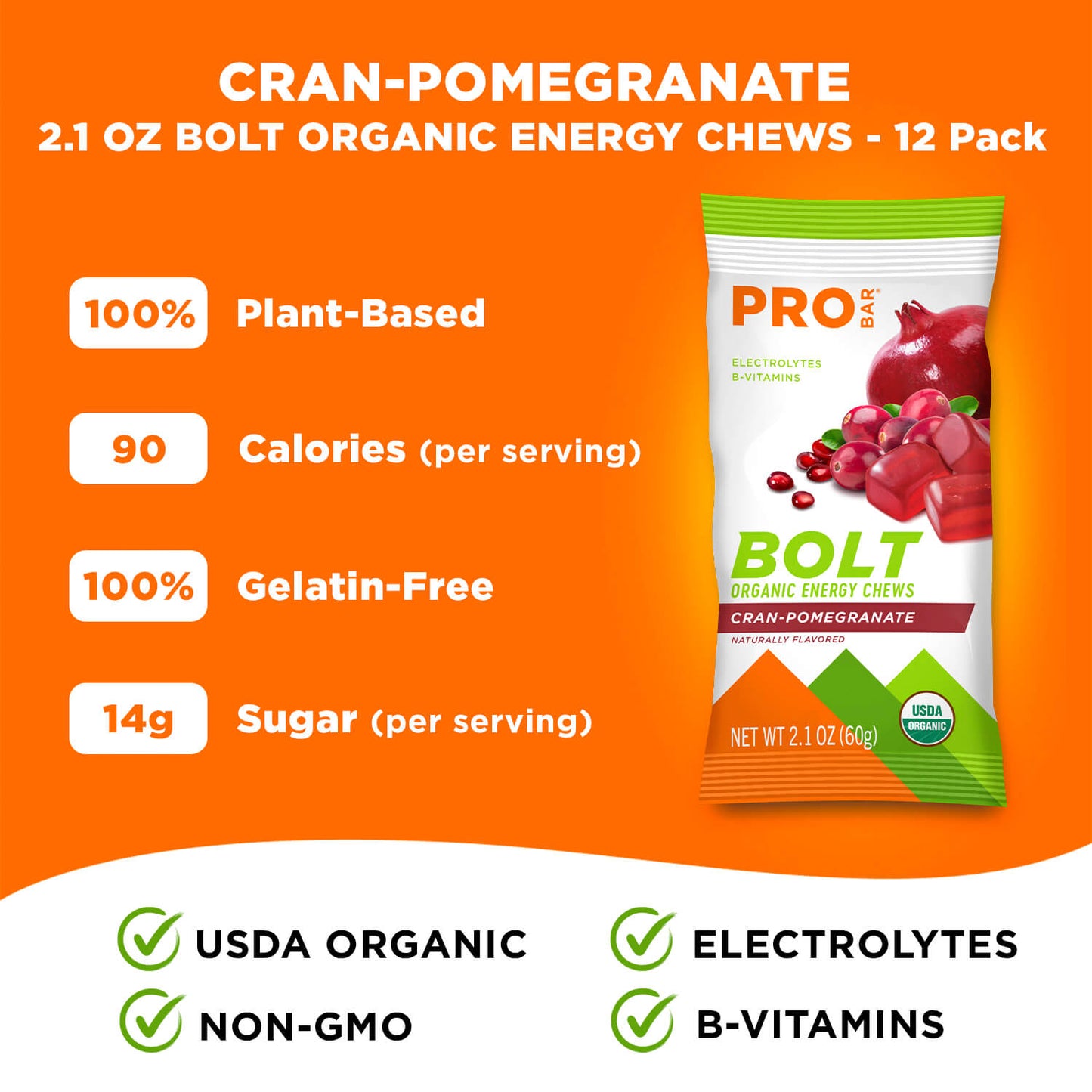 Cran-Pomegranate 2.1 oz. Pouch 12-Pack