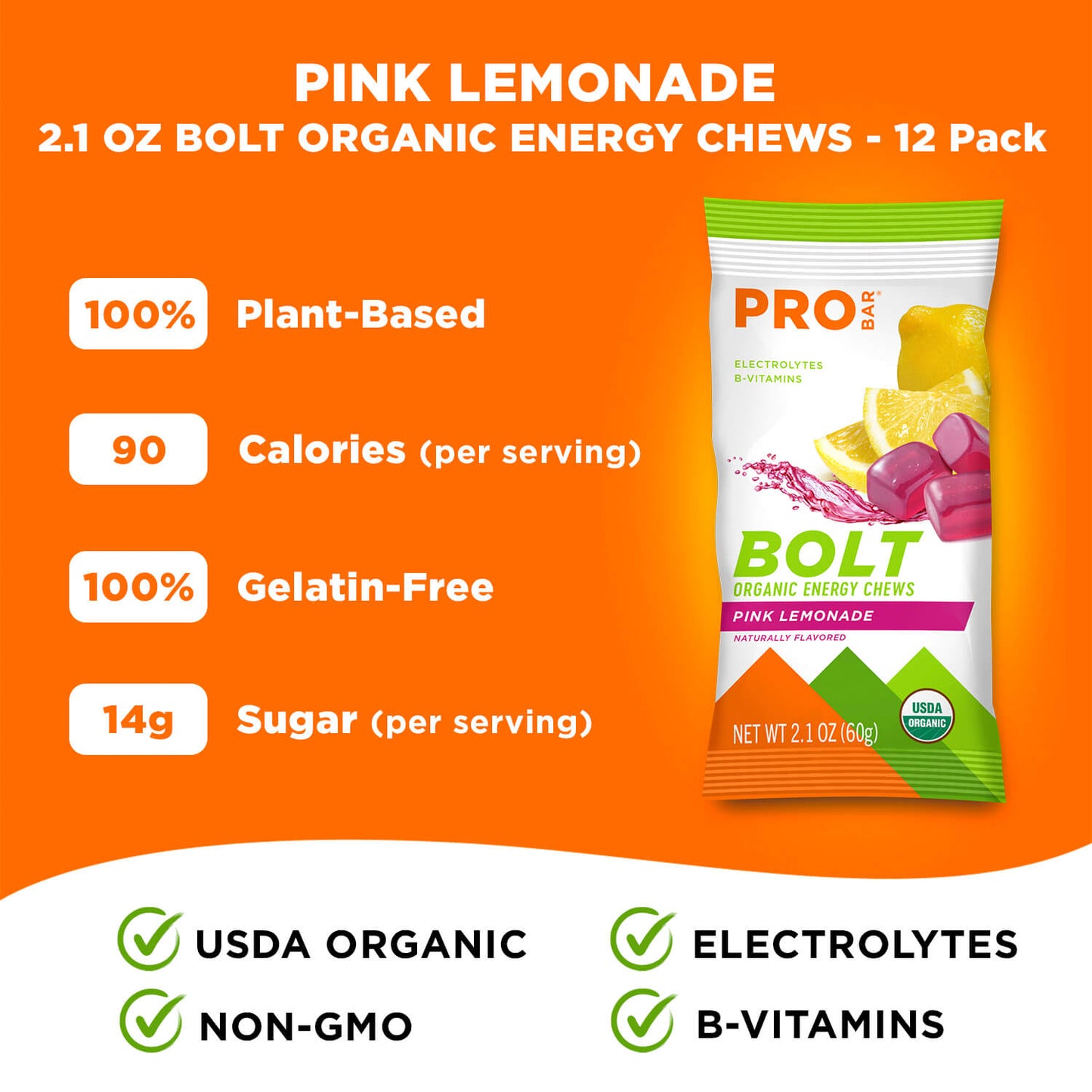 Pink Lemonade 2.1 oz. Pouch 12-pack